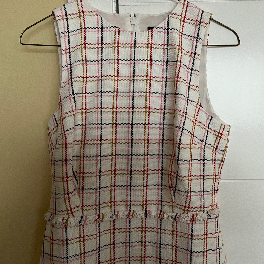 Check Pattern J Crew Dress - Picture 2 of 8